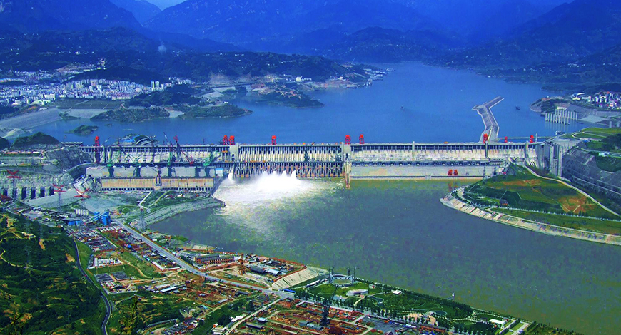 ГЭС Три ущелья на реке Янцзы